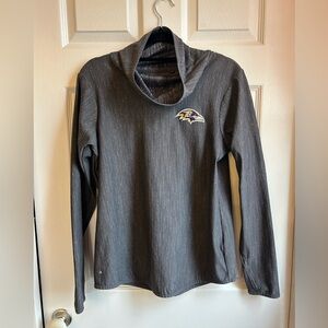 Women’s Ravens NFL Pullover - L